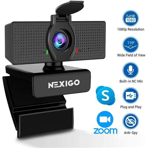 nexigo webcam|nexigo webcam driver windows 10.